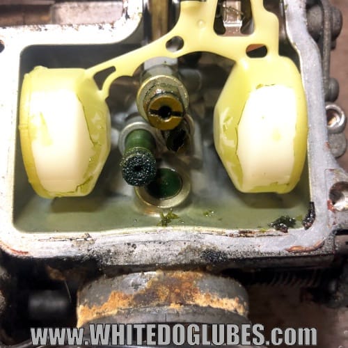 Corroded carb floats