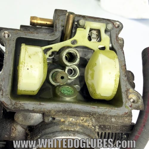 Corroded carburetor floats